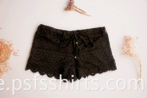 Lace Short Trousers